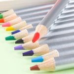 ADAXI 43 Piece Colored Pencils Set